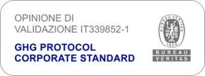 Opinione di validazione Bureau Veritas IT339852-1 secondo il GHG Protocol Corporate Standard
