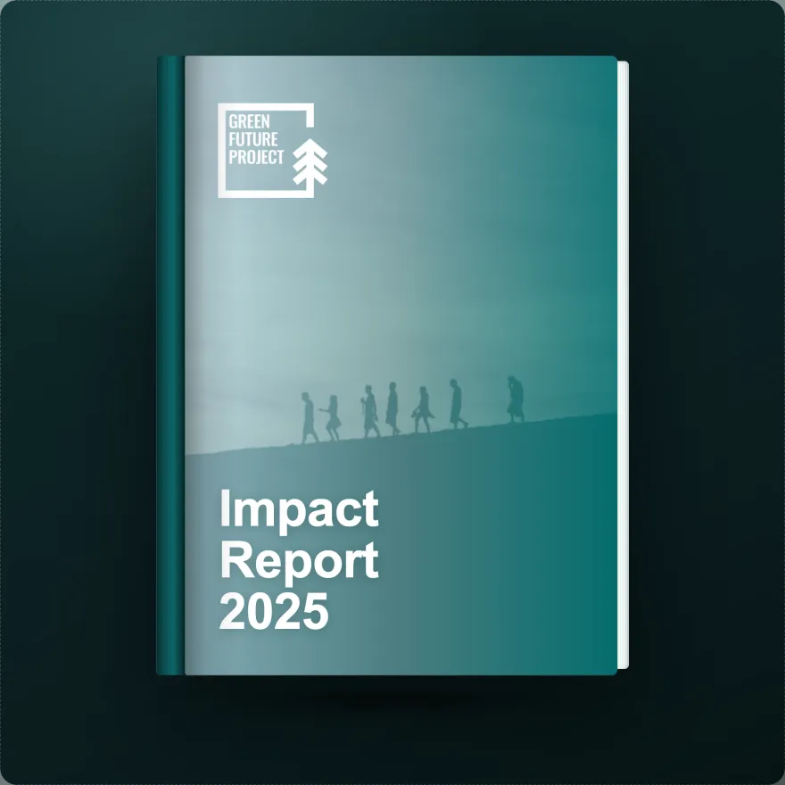 Green Future Projectの2025年インパクトレポートの表紙