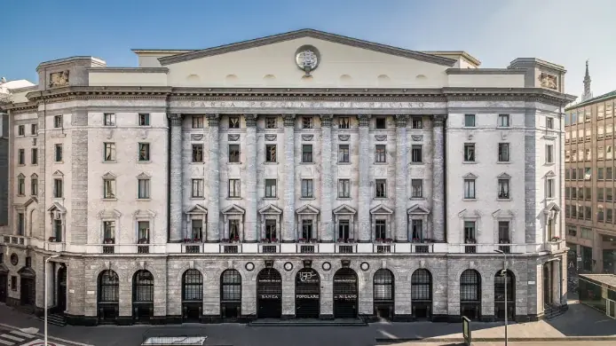 Facciata storica della sede di Banco BPM