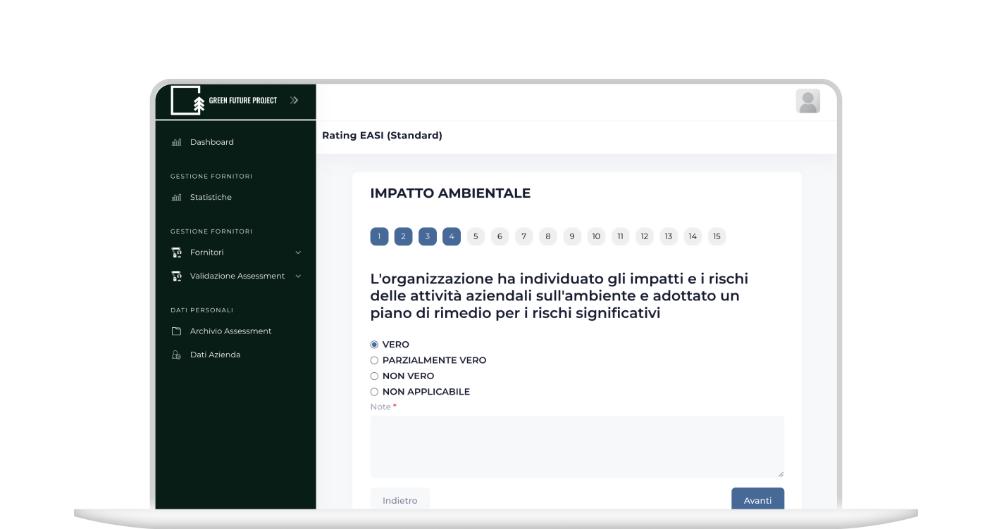 Questionario Qualifica Fornitori Accredia